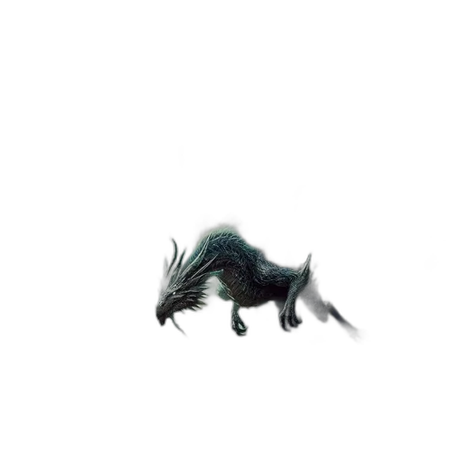 dragon, creature, animal, hair, concept art, 3d render, fantasy art, pixel art transparent PNG cut-out