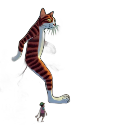 creature, animal, staff, concept art, 3d render, cartoon, fantasy art, underwater transparent PNG cut-out