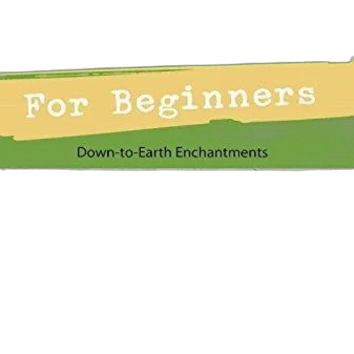 magic, beginners, down-to-earth, enchantments, book, cover, featuring, colorful transparent PNG cut-out