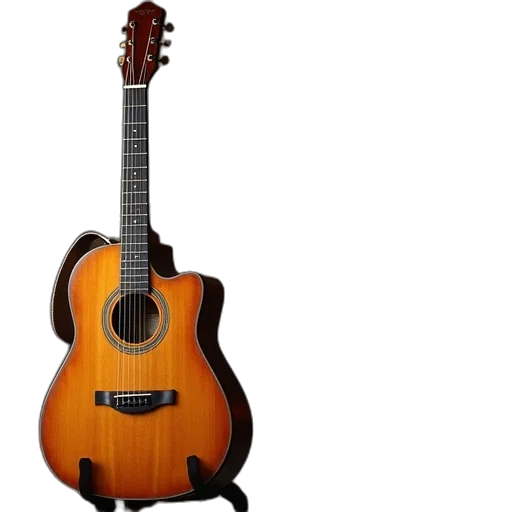 3d render, martin, acoustic, dread transparent PNG cut-out
