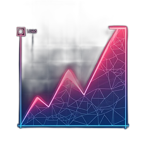 vaporwave, cyberpunk, 3d render, neon transparent PNG cut-out