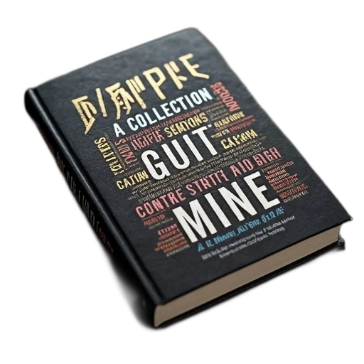 weapon, second, image, close-up, book, cover, title, collection transparent PNG cut-out