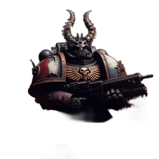 robot, crown, weapon, staff, concept art, fantasy art, 3d render, photorealistic transparent PNG cut-out