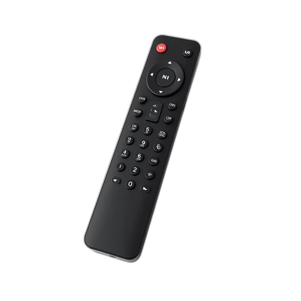 weapon, 3d render, black, remote, control, numeric, keypad, various transparent PNG cut-out