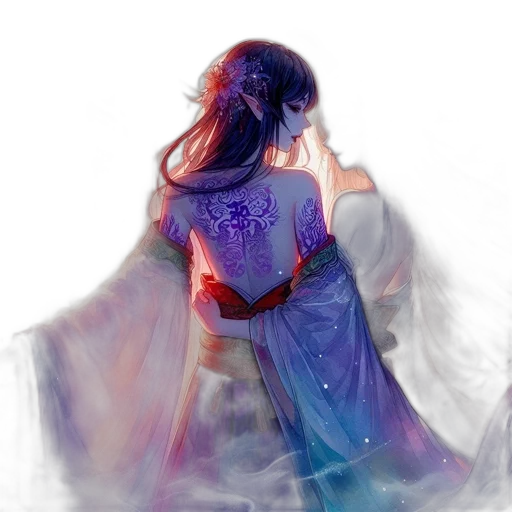 dress, crown, jewelry, dragon, fantasy art, watercolor, concept art, photorealistic transparent PNG cut-out