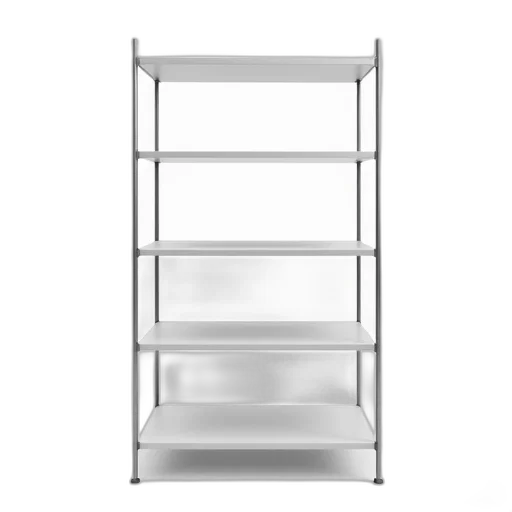 furniture, staff, weapon, 3d render, sleek, modern, metal, shelving transparent PNG cut-out