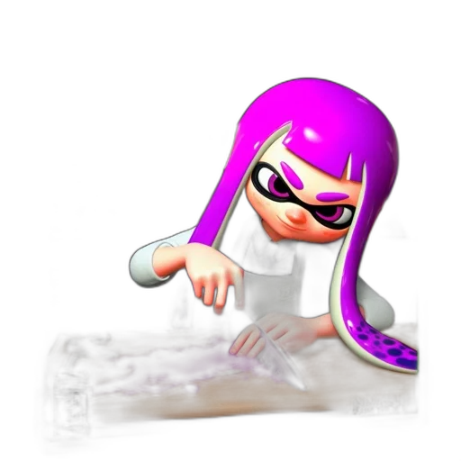 weapon, dress, animal, hair, 3d render, concept art, vaporwave, photorealistic transparent PNG cut-out