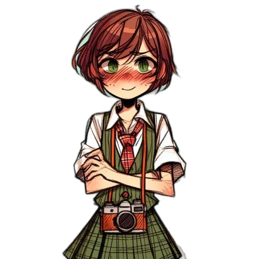 staff, weapon, creature, face, pixel art, anime, cartoon, concept art transparent PNG cut-out