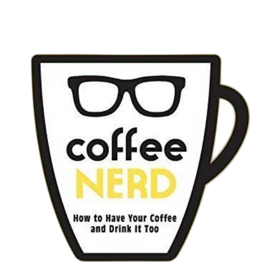 yellow, white, coffee, cup, illustration, text, nerd, how transparent PNG cut-out