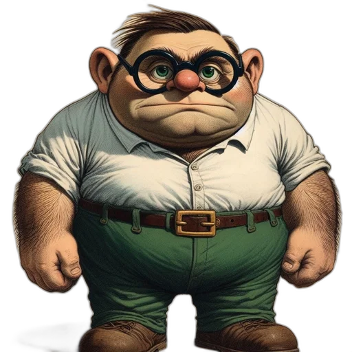 staff, animal, creature, face, concept art, 3d render, cartoon, photorealistic transparent PNG cut-out