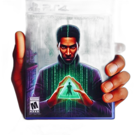 concept art, pixel art, cyberpunk, comic book art, image, shows, ps4, game transparent PNG cut-out