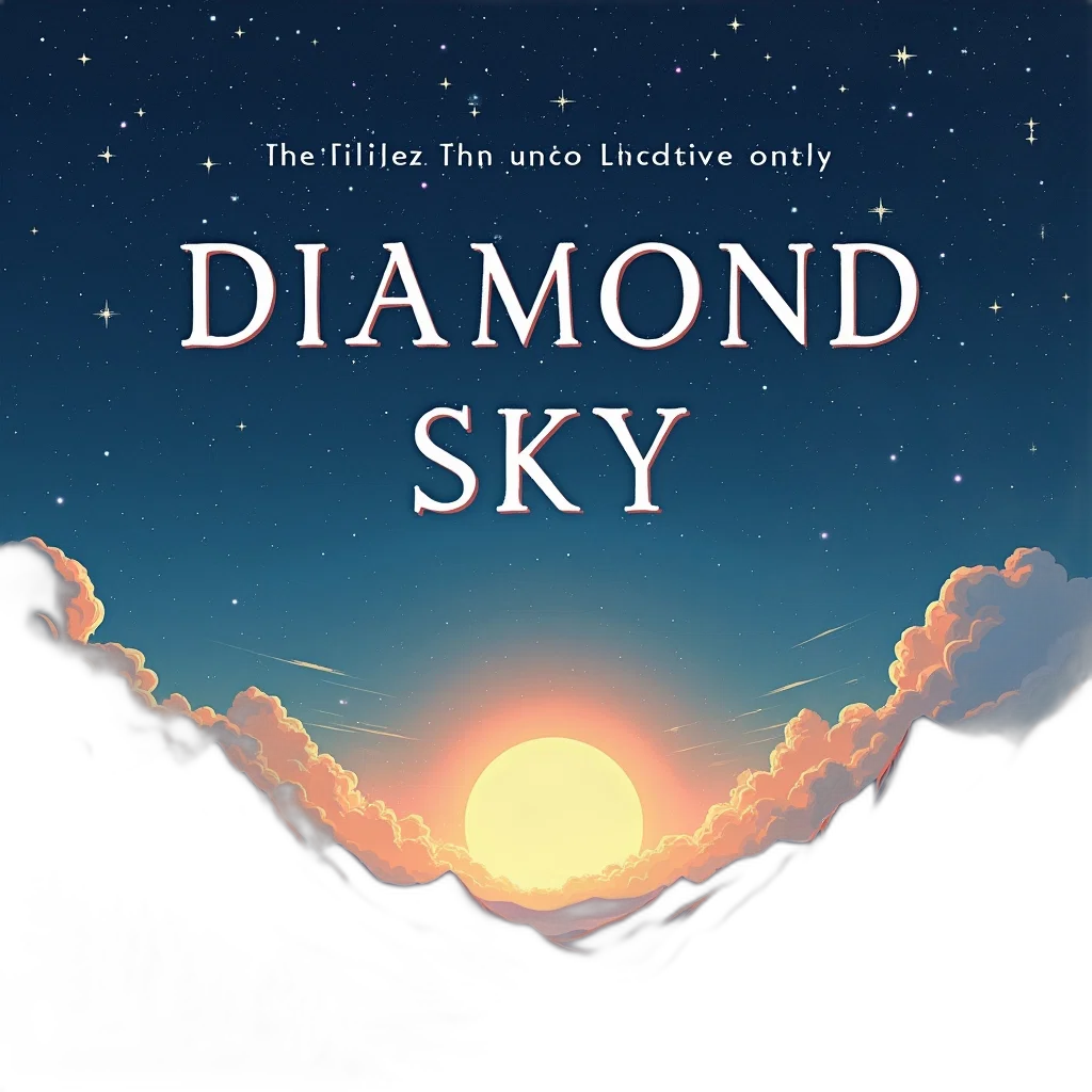 jewelry, concept art, 3d render, fantasy art, outer space, cover, book, diamond transparent PNG cut-out