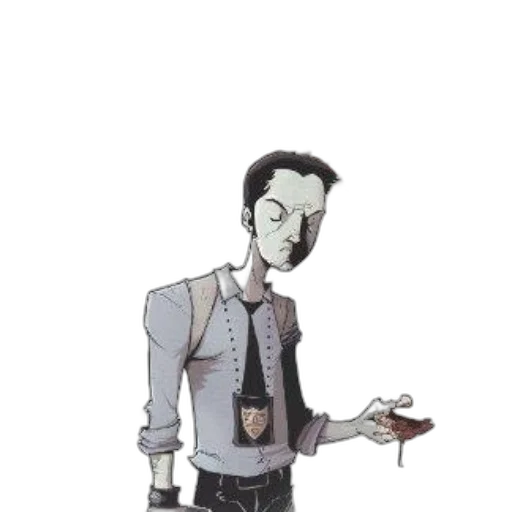 staff, robot, jacket, mask, concept art, comic book art, cartoon, pixel art transparent PNG cut-out