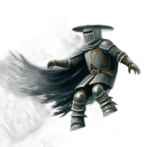 robot, sword, mask, weapon, fantasy art, concept art, pixel art, comic book art transparent PNG cut-out