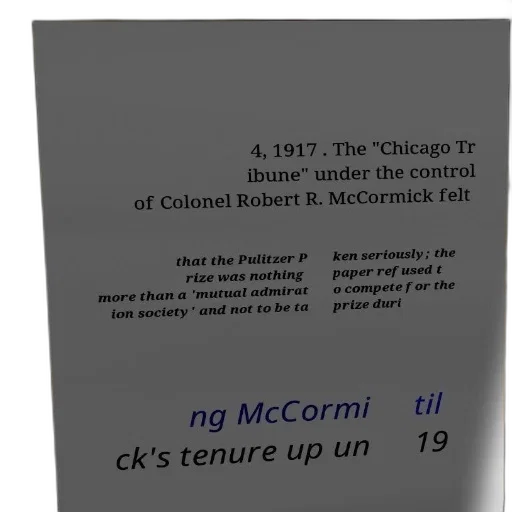 chicago, tribune, under, control, colonel, robert, mccormick, felt transparent PNG cut-out