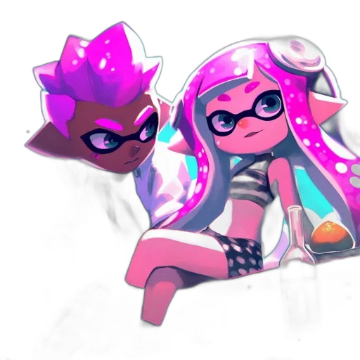 weapon, mask, concept art, vaporwave, pixel art, 3d render, neon, monochrome transparent PNG cut-out