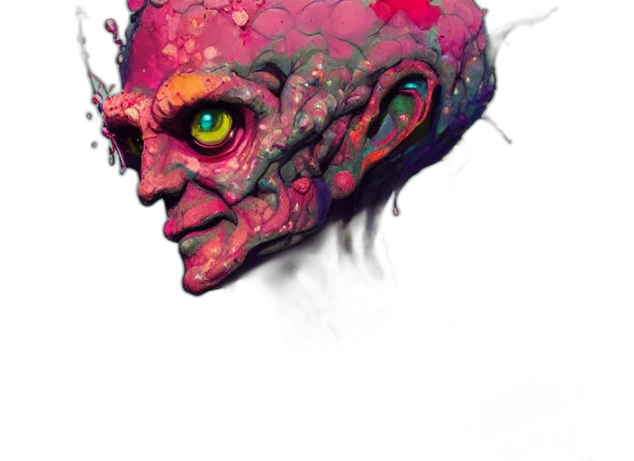 mask, face, creature, robot transparent PNG cut-out