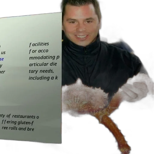 jacket, staff, animal, umbrella, man, holds, large, crab transparent PNG cut-out
