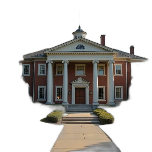 building, staff, crown, photorealistic transparent PNG cut-out
