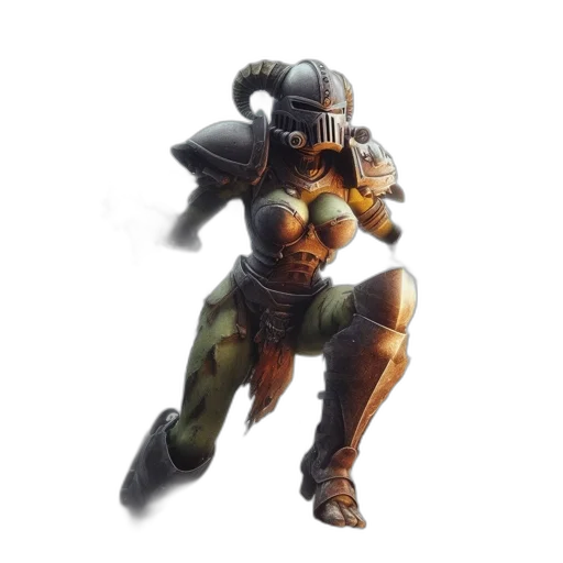robot, weapon, creature, sword, concept art, 3d render, fantasy art, pixel art transparent PNG cut-out