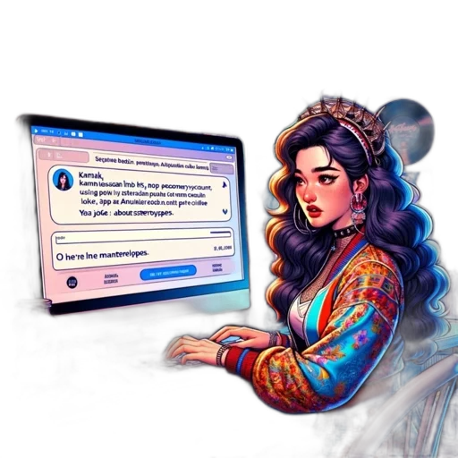 vaporwave, fantasy art, concept art, pixel art, blue, young, woman, black transparent PNG cut-out