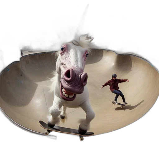 hat, mask, creature, animal, concept art, photorealistic, fantasy art, 3d render transparent PNG cut-out