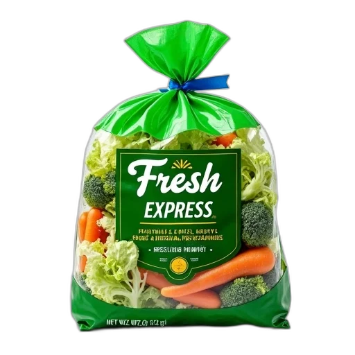 food, dress, green, bag, fresh, express, american, salad transparent PNG cut-out