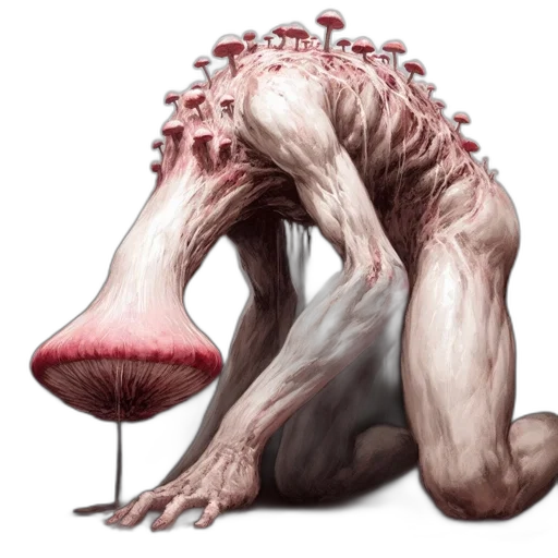 creature, animal, face, mask, concept art, photorealistic, fantasy art, 3d render transparent PNG cut-out