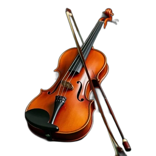 weapon, staff, animal, photorealistic, 3d render, concept art, wooden, violin transparent PNG cut-out