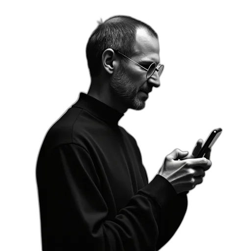 staff, jacket, robot, face transparent PNG cut-out