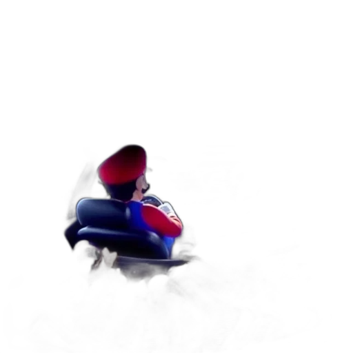 car, shoes, crown, weapon, 3d render, concept art, photorealistic, pixel art transparent PNG cut-out