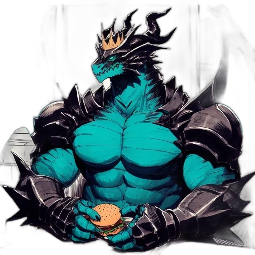 dragon, staff, mask, creature, fantasy art, concept art, pixel art, comic book art transparent PNG cut-out