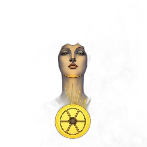 mask, staff, jewelry, face, concept art, fantasy art, 3d render, pixel art transparent PNG cut-out