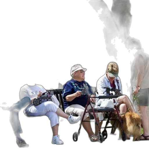staff, concept art, photorealistic, fire, outer space, group, people, sitting transparent PNG cut-out