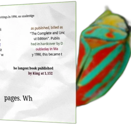 book, cover, colorful, background, featuring, text, about, unabridged transparent PNG cut-out
