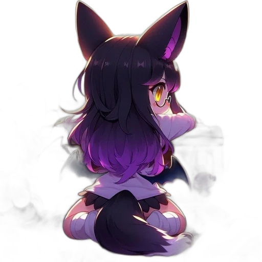 creature, mask, staff, animal, pixel art, anime, concept art, fantasy art transparent PNG cut-out