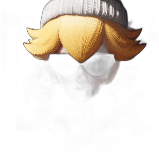 mask, crown, hair, hat, concept art, watercolor, pixel art, fantasy art transparent PNG cut-out
