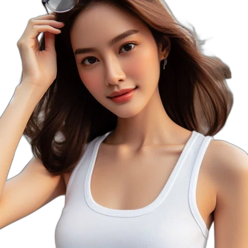 jewelry, face, dress, hair, photorealistic, oil painting, 3d render, cartoon transparent PNG cut-out