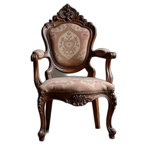 furniture, crown, 3d render, photorealistic transparent PNG cut-out