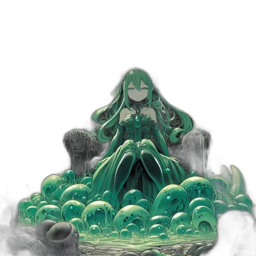 crown, creature, dress, dragon, concept art, fantasy art, pixel art, 3d render transparent PNG cut-out