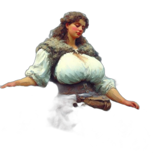 dress, creature, jewelry, crown, concept art, fantasy art, photorealistic, pixel art transparent PNG cut-out