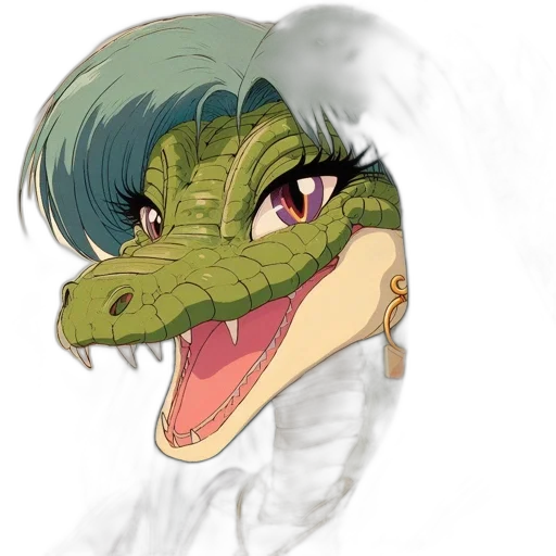 dragon, creature, mask, face, concept art, watercolor, photorealistic, fantasy art transparent PNG cut-out