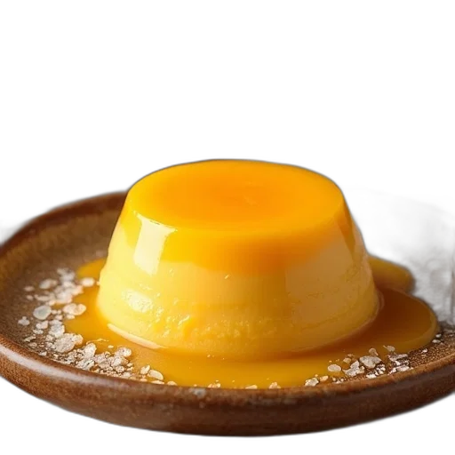 food, crown, hat, simple, mango, pudding, making transparent PNG cut-out