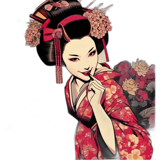 jewelry, flower, dress, staff, photorealistic, cartoon, anime, fantasy art transparent PNG cut-out