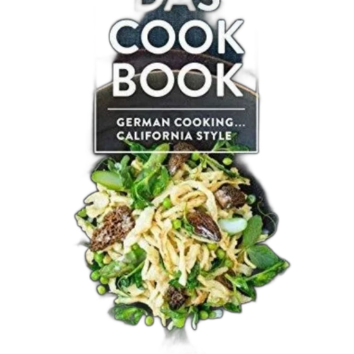 food, das, cookbook, german, cooking, california, style, hans transparent PNG cut-out