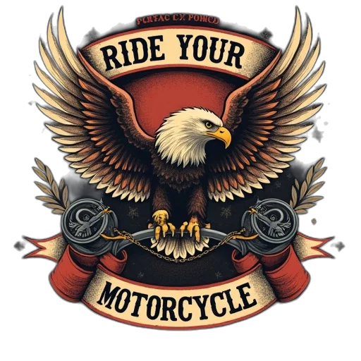 jacket, motorcycle, shirt, words transparent PNG cut-out