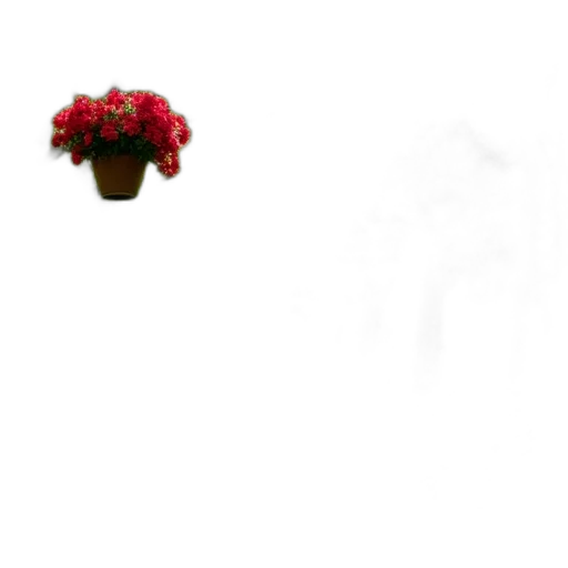 flower, crown, robot, umbrella, pixel art, photorealistic, concept art, 3d render transparent PNG cut-out