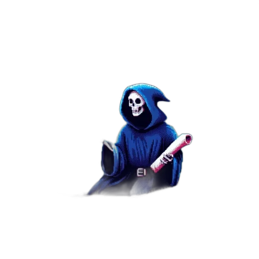 staff, weapon, sword, mask, pixel art, concept art, fantasy art, vaporwave transparent PNG cut-out