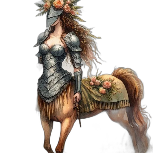 dress, staff, crown, dragon, fantasy art, concept art, watercolor, photorealistic transparent PNG cut-out