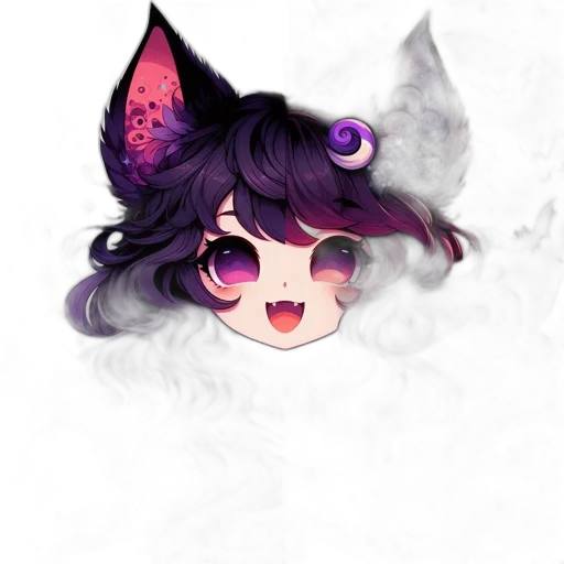 mask, creature, staff, face, pixel art, anime, fantasy art, watercolor transparent PNG cut-out